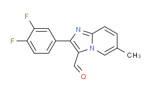 CAS No. 899364-14-8, 2-(3,4-Difluorophenyl)-6-methylimidazo[1,2-a]pyridine-3-carbaldehyde