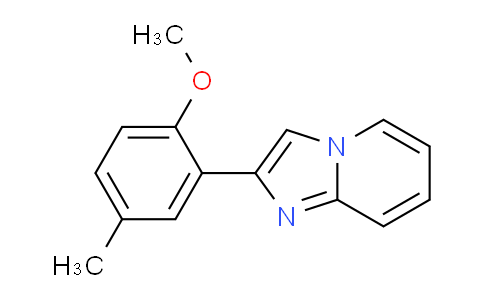 CAS No. 952958-59-7, 2-(2-Methoxy-5-methylphenyl)imidazo[1,2-a]pyridine