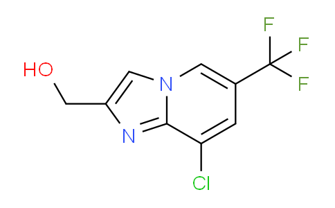 CAS No. 1216024-49-5, (8-Chloro-6-(trifluoromethyl)imidazo[1,2-a]pyridin-2-yl)methanol