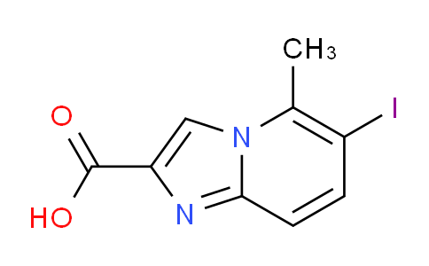 CAS No. 1228376-73-5, 6-Iodo-5-methylimidazo[1,2-a]pyridine-2-carboxylic acid