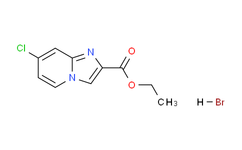 CAS No. 1383080-55-4, Ethyl 7-chloroimidazo[1,2-a]pyridine-2-carboxylate hydrobromide