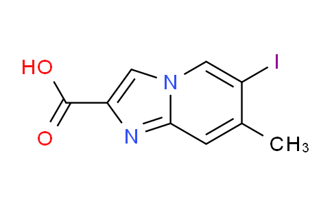 CAS No. 1440526-41-9, 6-Iodo-7-methylimidazo[1,2-a]pyridine-2-carboxylic acid