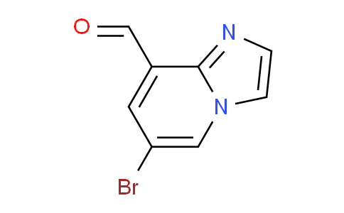 CAS No. 1505349-96-1, 6-Bromoimidazo[1,2-a]pyridine-8-carbaldehyde