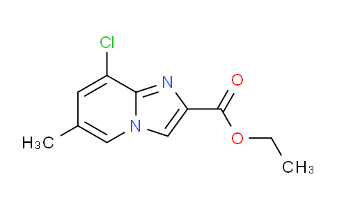 CAS No. 1522191-12-3, Ethyl 8-chloro-6-methylimidazo[1,2-a]pyridine-2-carboxylate