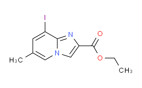 CAS No. 847446-56-4, Ethyl 8-iodo-6-methylimidazo[1,2-a]pyridine-2-carboxylate