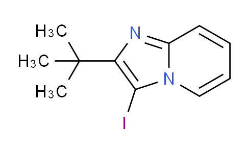 CAS No. 1426142-81-5, 2-(tert-Butyl)-3-iodoimidazo[1,2-a]pyridine