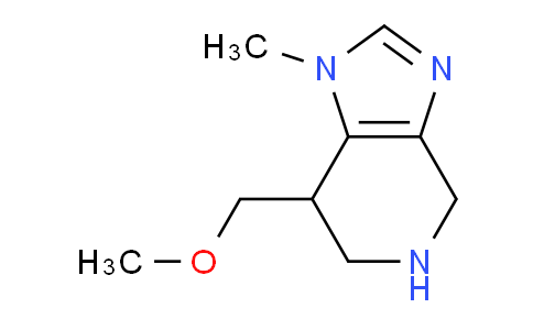 CAS No. 1422059-63-9, 7-(Methoxymethyl)-1-methyl-4,5,6,7-tetrahydro-1H-imidazo[4,5-c]pyridine