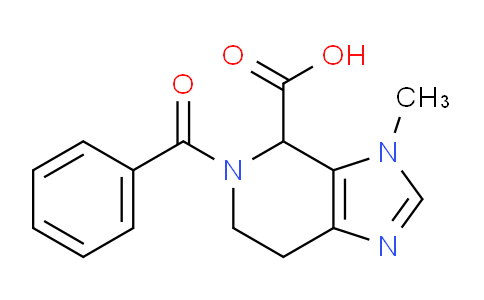 CAS No. 1422060-24-9, 5-Benzoyl-3-methyl-4,5,6,7-tetrahydro-3H-imidazo[4,5-c]pyridine-4-carboxylic acid