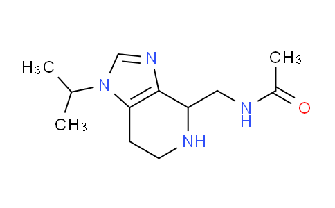 CAS No. 1422068-65-2, N-((1-Isopropyl-4,5,6,7-tetrahydro-1H-imidazo[4,5-c]pyridin-4-yl)methyl)acetamide
