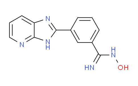 CAS No. 1256486-26-6, N-Hydroxy-3-(3H-imidazo[4,5-b]pyridin-2-yl)benzimidamide