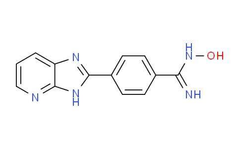 CAS No. 1256486-30-2, N-Hydroxy-4-(3H-imidazo[4,5-b]pyridin-2-yl)benzimidamide