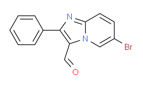 CAS No. 725253-27-0, 6-Bromo-2-phenylimidazo[1,2-a]pyridine-3-carbaldehyde