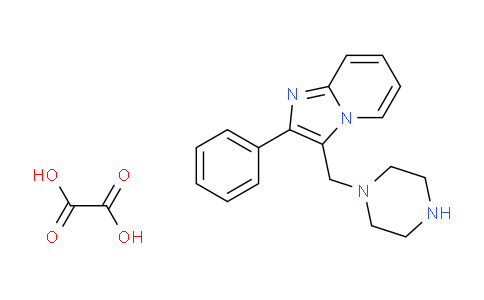 CAS No. 1197230-74-2, 2-Phenyl-3-(piperazin-1-ylmethyl)imidazo[1,2-a]pyridine oxalate