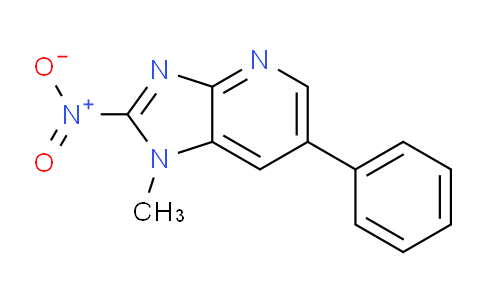 CAS No. 129018-59-3, 1-Methyl-2-nitro-6-phenyl-1H-imidazo[4,5-b]pyridine