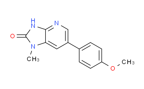 CAS No. 1797883-57-8, 6-(4-Methoxyphenyl)-1-methyl-1H-imidazo[4,5-b]pyridin-2(3H)-one
