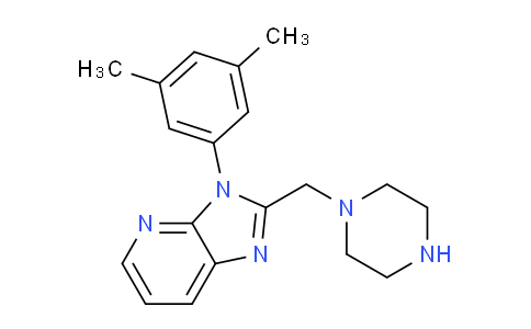 DY760579 | 1031668-11-7 | 3-(3,5-Dimethylphenyl)-2-(piperazin-1-ylmethyl)-3H-imidazo[4,5-b]pyridine