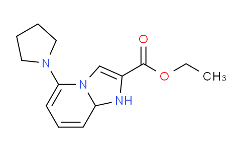 CAS No. 1242929-30-1, Ethyl 5-(pyrrolidin-1-yl)-1,8a-dihydroimidazo[1,2-a]pyridine-2-carboxylate