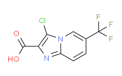 CAS No. 1355171-48-0, 3-Chloro-6-(trifluoromethyl)imidazo[1,2-a]pyridine-2-carboxylic acid