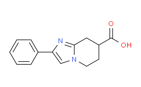 CAS No. 1004620-24-9, 2-Phenyl-5,6,7,8-tetrahydroimidazo[1,2-a]pyridine-7-carboxylic acid