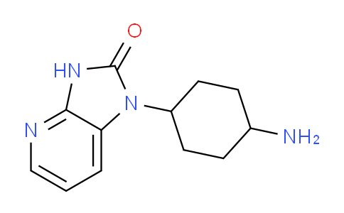 CAS No. 1359657-14-9, 1-(4-Aminocyclohexyl)-1H-imidazo[4,5-b]pyridin-2(3H)-one