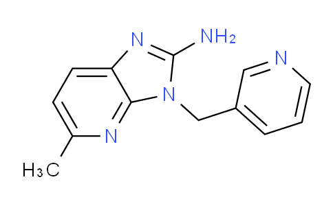 CAS No. 1535478-39-7, 5-Methyl-3-(pyridin-3-ylmethyl)-3H-imidazo[4,5-b]pyridin-2-amine