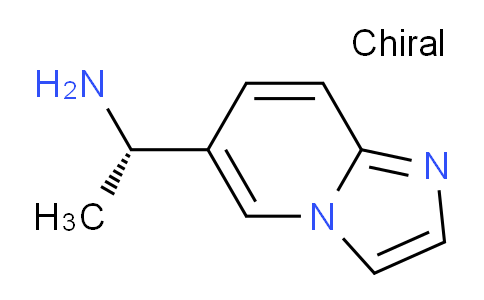 CAS No. 1259603-82-1, (S)-1-(Imidazo[1,2-a]pyridin-6-yl)ethanamine