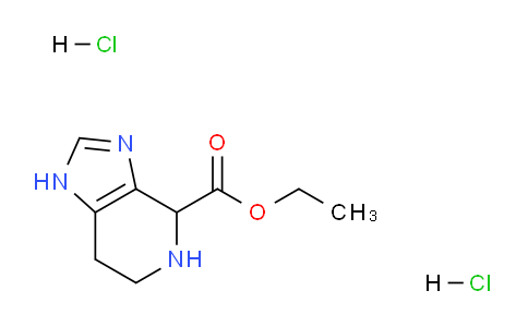 CAS No. 1627900-16-6, Ethyl 4,5,6,7-tetrahydro-1H-imidazo[4,5-c]pyridine-4-carboxylate dihydrochloride