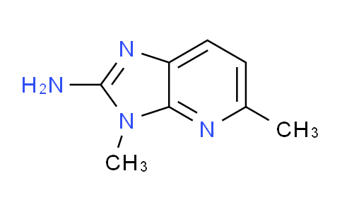 CAS No. 155789-83-6, 3,5-Dimethyl-3H-imidazo[4,5-b]pyridin-2-amine