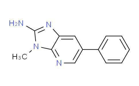 CAS No. 107351-87-1, 3-Methyl-6-phenyl-3H-imidazo[4,5-b]pyridin-2-amine