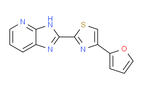 CAS No. 917566-88-2, 4-(Furan-2-yl)-2-(3H-imidazo[4,5-b]pyridin-2-yl)thiazole