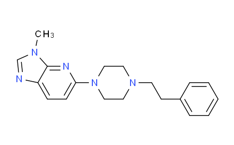 CAS No. 89026-90-4, 3-Methyl-5-(4-phenethylpiperazin-1-yl)-3H-imidazo[4,5-b]pyridine