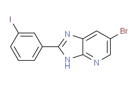 CAS No. 850348-96-8, 6-Bromo-2-(3-iodophenyl)-3H-imidazo[4,5-b]pyridine