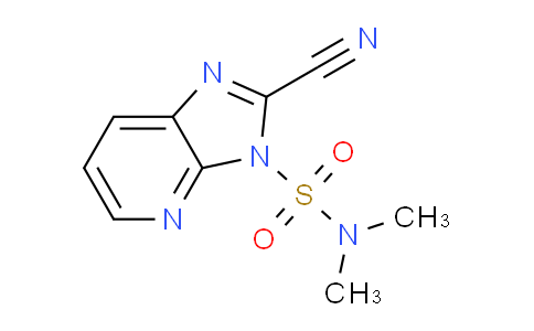 CAS No. 95336-91-7, 2-Cyano-N,N-dimethyl-3H-imidazo[4,5-b]pyridine-3-sulfonamide