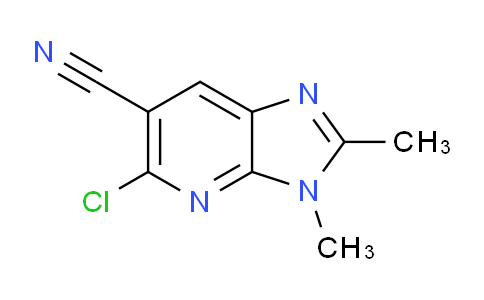 CAS No. 920494-54-8, 5-Chloro-2,3-dimethyl-3H-imidazo[4,5-b]pyridine-6-carbonitrile
