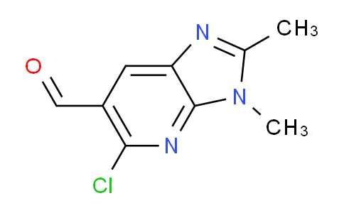CAS No. 920494-52-6, 5-Chloro-2,3-dimethyl-3H-imidazo[4,5-b]pyridine-6-carbaldehyde