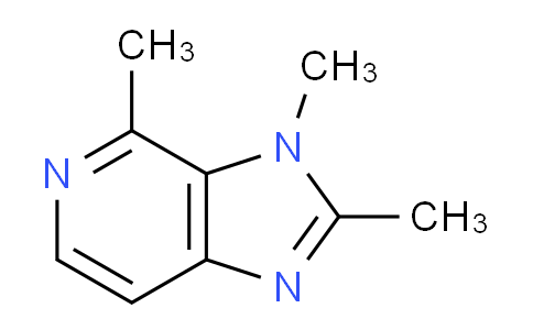 CAS No. 64369-08-0, 2,3,4-Trimethyl-3H-imidazo[4,5-c]pyridine