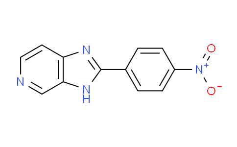 CAS No. 75007-81-7, 2-(4-Nitrophenyl)-3H-imidazo[4,5-c]pyridine