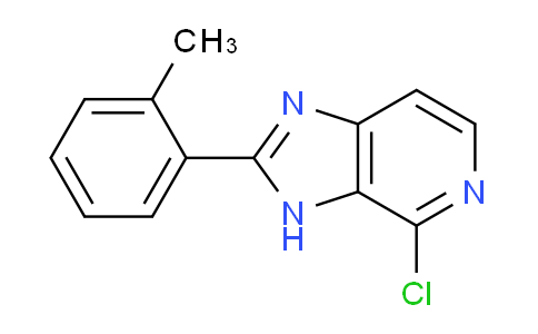 CAS No. 75007-97-5, 4-Chloro-2-(o-tolyl)-3H-imidazo[4,5-c]pyridine