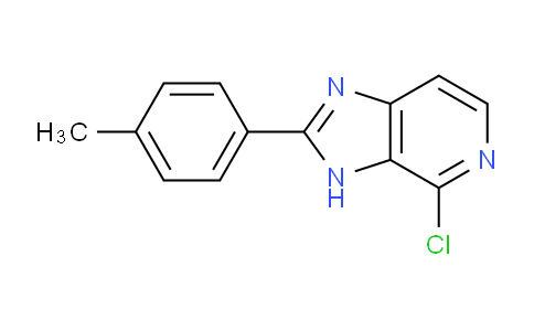 CAS No. 75008-01-4, 4-Chloro-2-(p-tolyl)-3H-imidazo[4,5-c]pyridine
