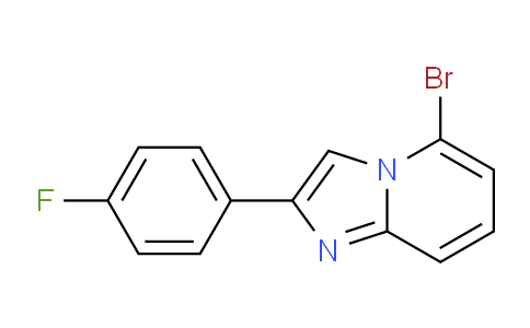CAS No. 947533-82-6, 5-Bromo-2-(4-fluorophenyl)imidazo[1,2-a]pyridine