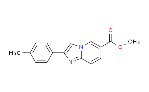 CAS No. 917252-78-9, Methyl 2-(p-tolyl)imidazo[1,2-a]pyridine-6-carboxylate