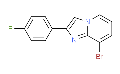 CAS No. 947533-47-3, 8-Bromo-2-(4-fluorophenyl)imidazo[1,2-a]pyridine