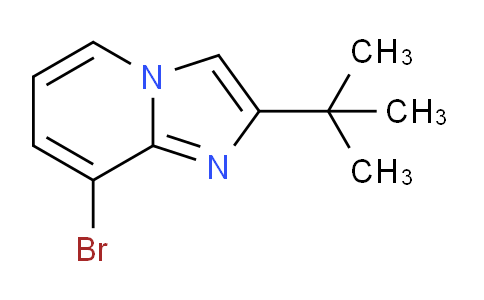 CAS No. 947533-68-8, 8-Bromo-2-(tert-butyl)imidazo[1,2-a]pyridine