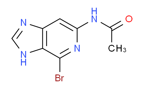 CAS No. 57872-97-6, N-(4-Bromo-3H-imidazo[4,5-c]pyridin-6-yl)acetamide