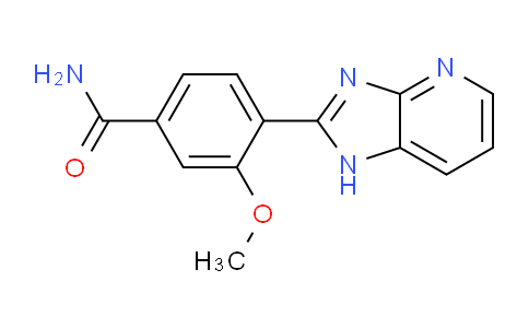 CAS No. 89469-25-0, 4-(1H-Imidazo[4,5-b]pyridin-2-yl)-3-methoxybenzamide