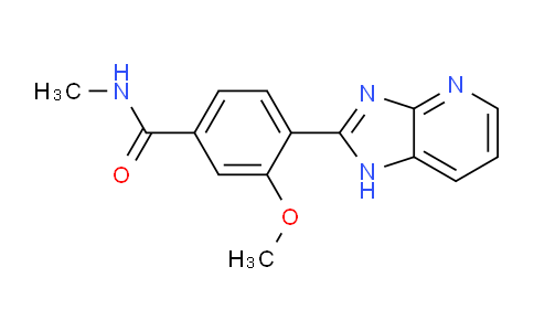 CAS No. 89454-65-9, 4-(1H-Imidazo[4,5-b]pyridin-2-yl)-3-methoxy-N-methylbenzamide
