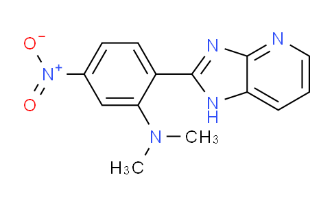 CAS No. 89469-22-7, 2-(1H-Imidazo[4,5-b]pyridin-2-yl)-N,N-dimethyl-5-nitroaniline