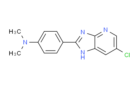 CAS No. 113311-85-6, 4-(6-Chloro-1H-imidazo[4,5-b]pyridin-2-yl)-N,N-dimethylaniline