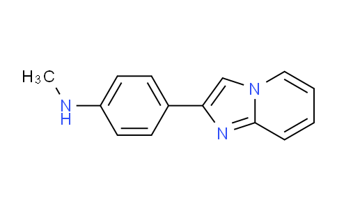 CAS No. 497848-13-2, 4-(Imidazo[1,2-a]pyridin-2-yl)-N-methylaniline