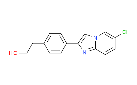 CAS No. 62705-91-3, 2-(4-(6-Chloroimidazo[1,2-a]pyridin-2-yl)phenyl)ethanol